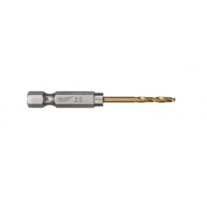 Свердло Milwaukee RedHEX HSS-G TiN 2,5 мм 10 шт. (4932478175)