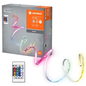 Світлодіодна стрічка Ledvance FLEX AUDIO 20W 5M RGB VR RC (4099854095405)