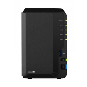 Мережеве сховище з HDD Synology DS220+ купити в Києві