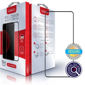 Захисне скло для смартфону Intaleo Full Glue for Samsung S21 Black (G991) (1283126510472)