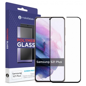 Захисне скло для смартфону MakeFuture Polymer Glass Samsung S21 Plus (MGP-SS21P)
