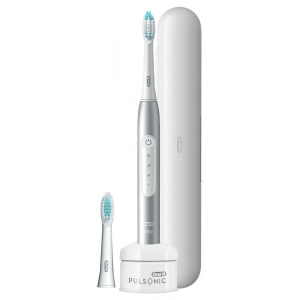 Зубна щітка електрична Braun Oral-B 4500 S411.526.3X Pulsonic Slim Luxe Platinum TrEdit