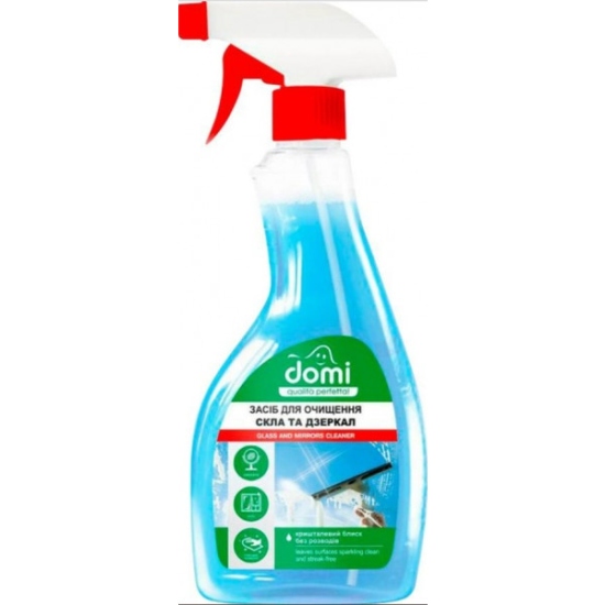 Засіб для чищення скла DOMI та дзерк 500мл