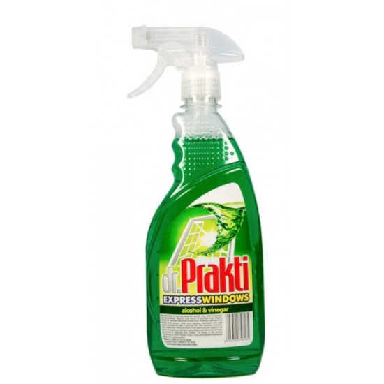 Засіб для чищення скла DR. PRAKTI зеленый 1 л