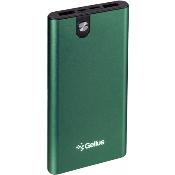 Батарея мобільна Gelius Pro Edge GP-PB10-013 10000mAh Green (92304)