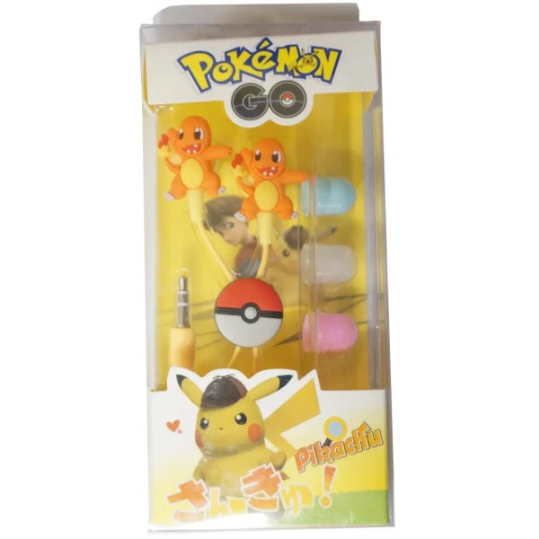 Навушники вкладиші дротові Optima Pokemon Go Charmander Orange (OPT-HF-CHR)