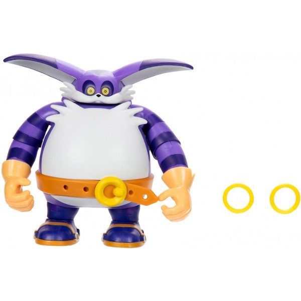 Набір ігрових фігурок Sonic the Hedgehog МОДЕРН КІТ БІГ (10 cm, з аксес.) (41680i-GEN)