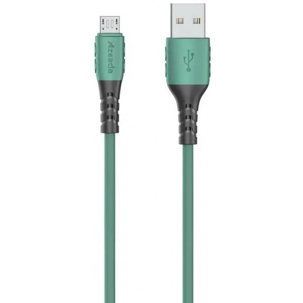 Кабель синхронізації даних Proda micro-USB Green (PD-B51m-GR)