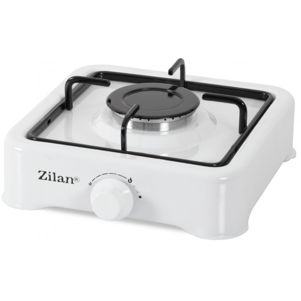 Плита газова настільна Zilan ZLN0018 White