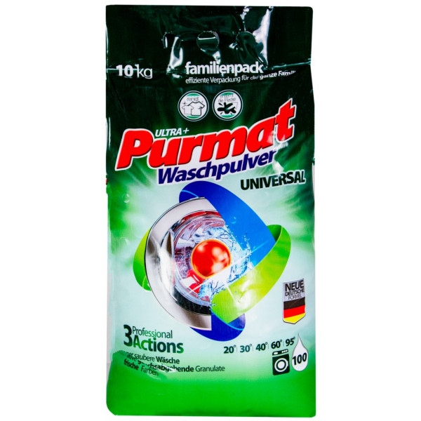 Пральний порошок Purmat Universal 10 кг (4260418932966)