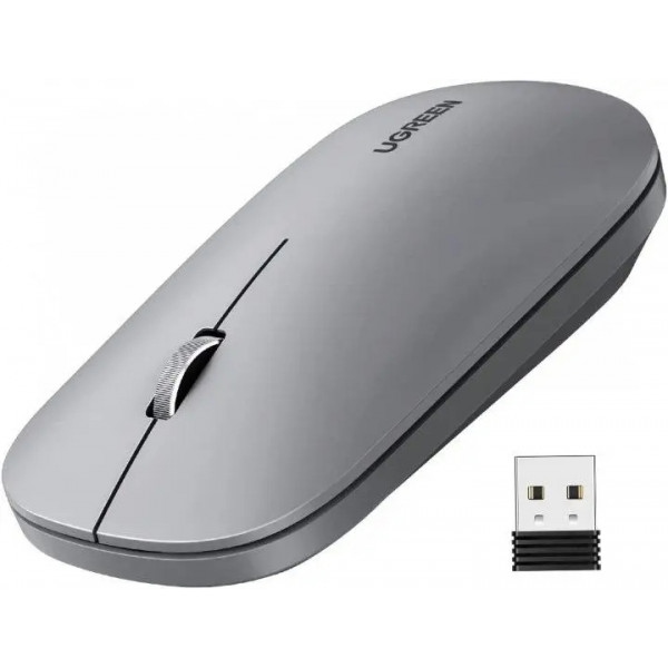 Миша бездротова UGREEN MU001 Gray (90373)