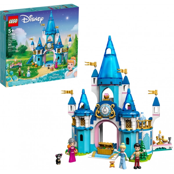 Конструктор LEGO Disney Princess Замок Попелюшки і Прекрасного принца (43206)