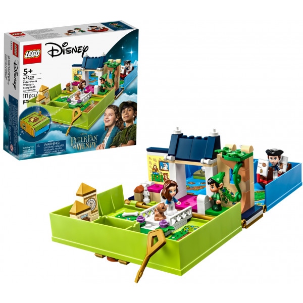 Конструктор LEGO Disney Classic Книга пригод Пітера Пена та Венді (43220)
