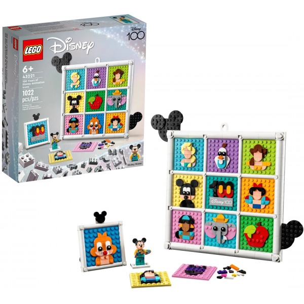 Конструктор LEGO Disney 100-та річниця мультиплікації Disney (43221)