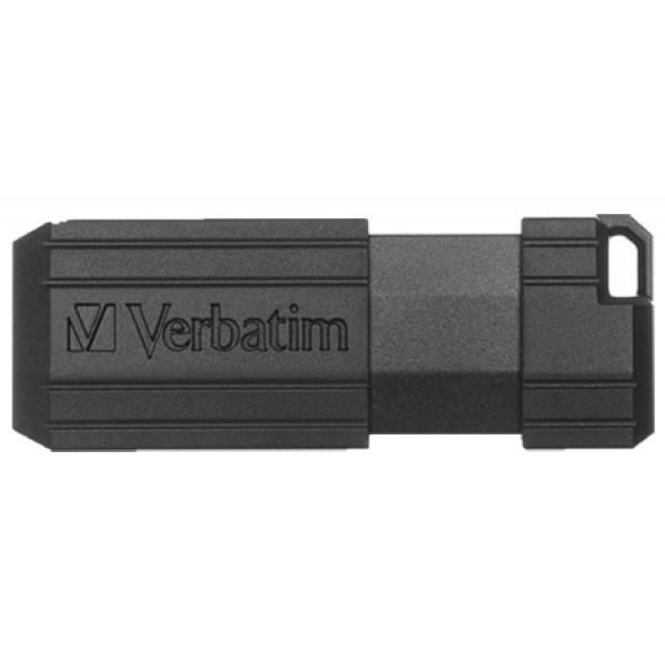 Флеш USB Verbatim Store'n'Go PinStripe 32GB USB 2.0 Black (49064)