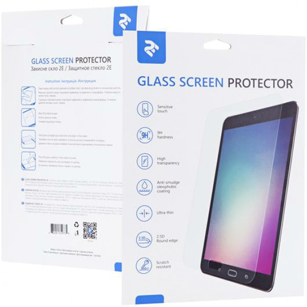 Захисне скло для планшета 2E for Samsung Galaxy Tab A 8.0 (2017) clear (SM-T385 2.5D)