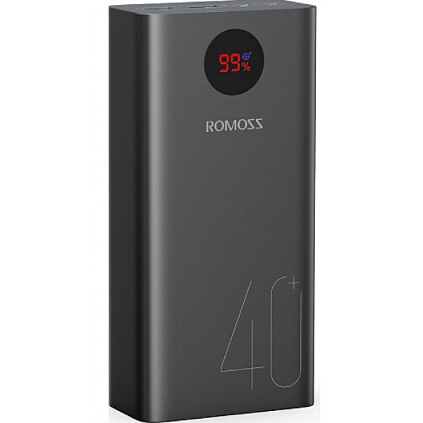 Батарея мобільна універсальна Romoss 40000mAh 18WPEA40 Black (PEA40-112-2A45)