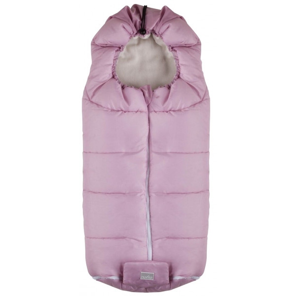 Конверт для коляски Nuvita 9445 Junior Essential рожевий/бежевий (NV9445ESSENTIALPKPOWDE)