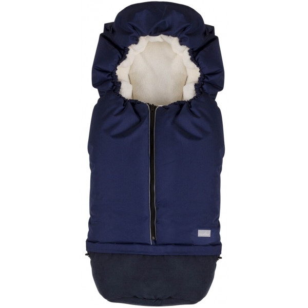 Конверт для коляски Nuvita 9845 Carryon темно-синій/замш/бежевий (NV9845CARRYONNAVYBLUE)