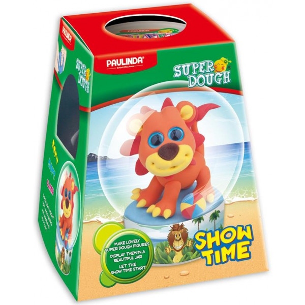Маса для ліплення Paulinda Super Dough Show Time Лев (PL-081459-1)