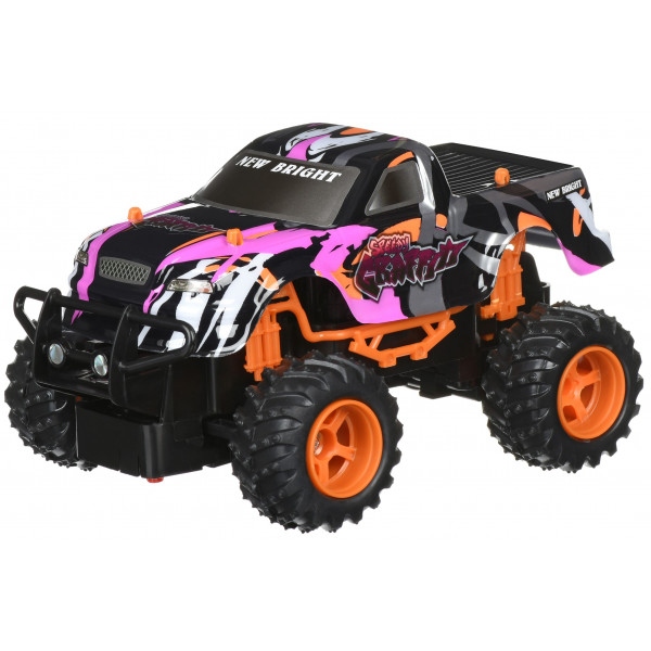 Радіокерована машинка 1:24
 New Bright GRAFFITI TRUCK Violet (2408F)