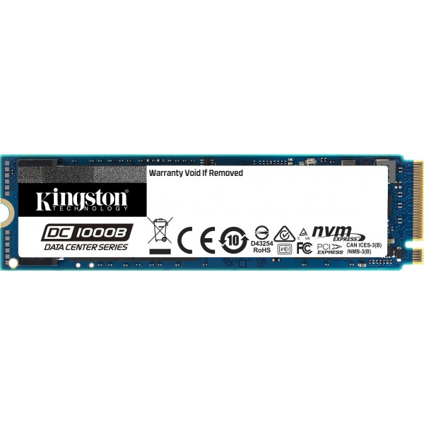 SSD-накопичувач внутрішній Kingston SSD M.2 480GB DC1000B NVMe PCIe 3.0 4x 2280