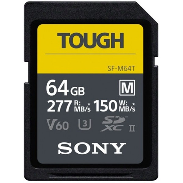 Карта пам'яті Sony 64GB SDXC C10 UHS-II U3 V60 (SFM64T.SYM)