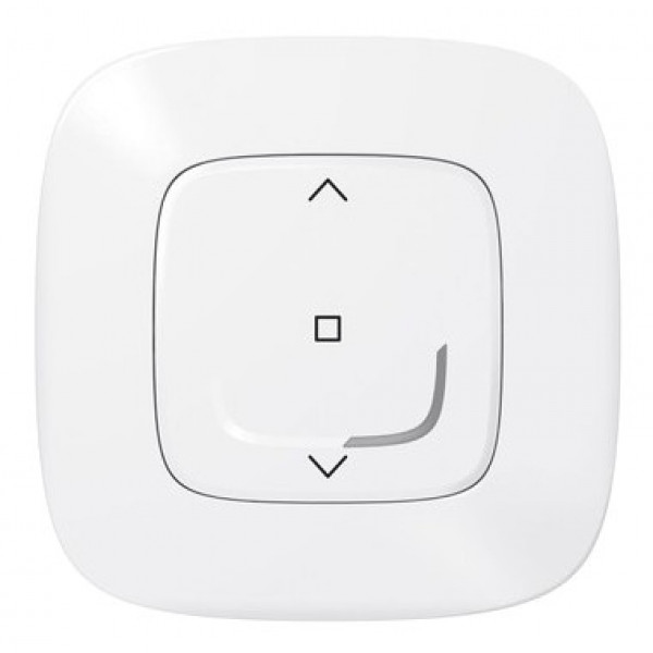 Бездротовий вимикач Legrand Valena Allure with Netatmo для жалюзі Білий (752590)