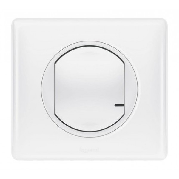 Вбудований вимикач Legrand Celiane with Netatmo 5-300 Вт Білий (067721)
