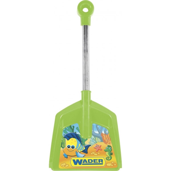 Лопатка для гри в пісочниці Wader коротка зелена (72350)
