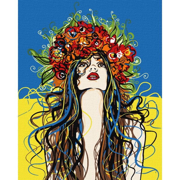 Картина за номерами Ideyka "Вільна душа" 40x50 см (KHO5051)