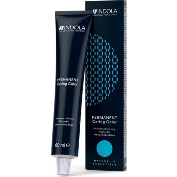 Фарба для волосся Indola 4.1 Середньо-коричневий попелястий Permanent Caring Color 60 мл New (4045787702095)