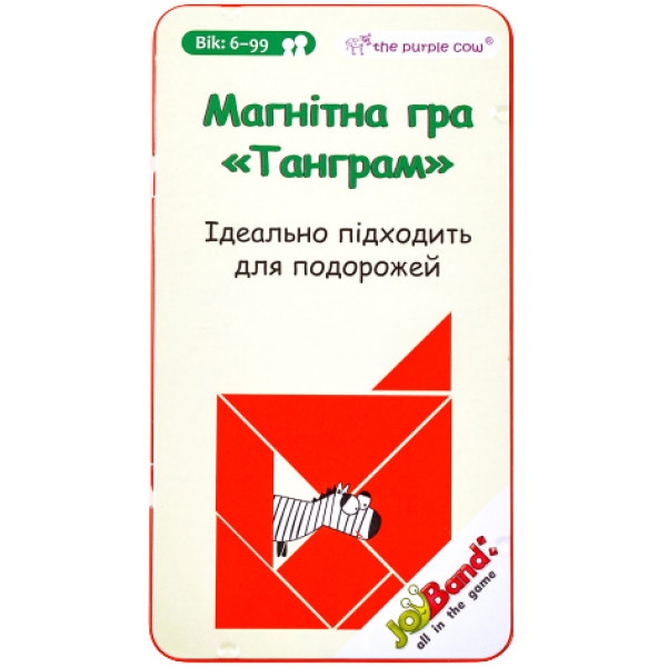 Настільна гра магнітна (5-7 років) JoyBand "Танграм" (834)