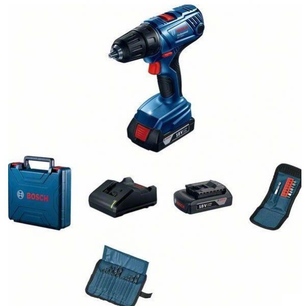 Шуруповерт Bosch GSR 180 LI + аксесуари (0.601.9F8.10A)