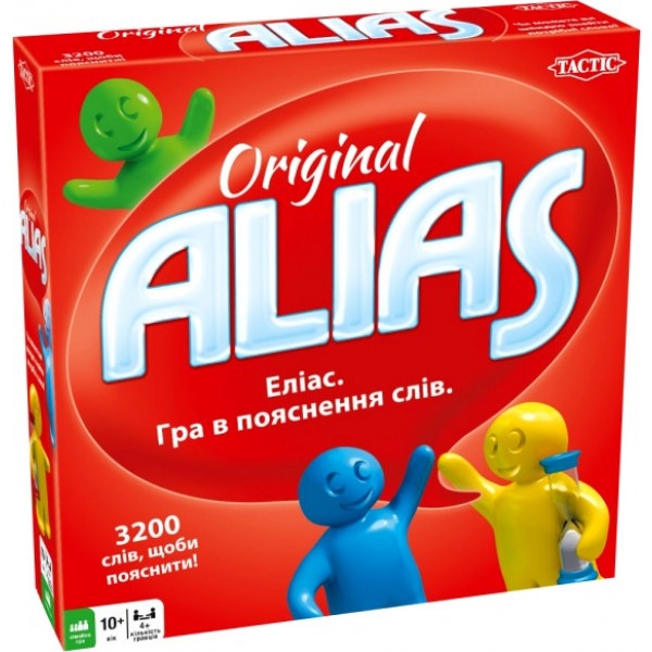 Настільна гра спілкування (8+) Tactic Еліас, укр. (54335)