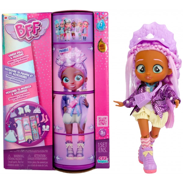 Колекційна лялька Cry Babies BFF S1 Фібі (904354)