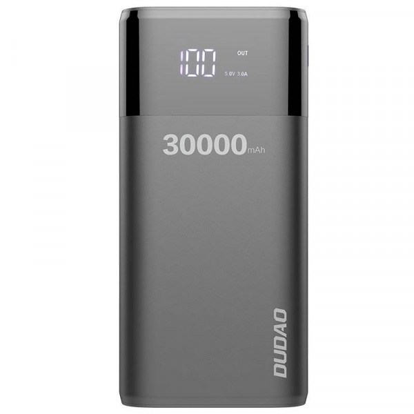Батарея мобільна Dudao K8 Max 30.000mAh Black (55660)