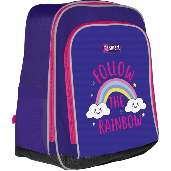 Рюкзак шкільний Smart H-55 Follow the rainbow Violet (558039)