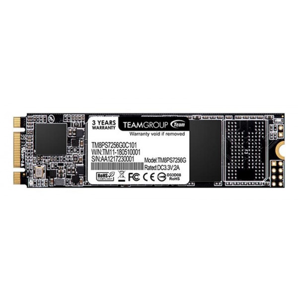 SSD-накопичувач внутрішній Team MS30 256GB M.2 2280 SATAIII TLC (TM8PS7256G0C101)