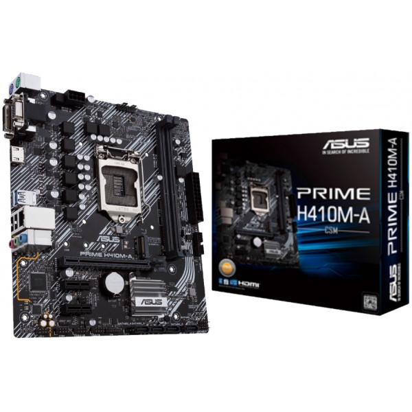 Материнська плата Asus PRIME H410M-A/CSM