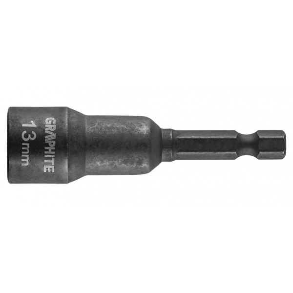 Торцева голівка GRAPHITE сталь S2 13 мм (56H553)
