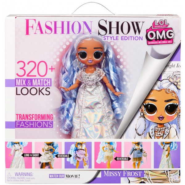Колекційна лялька набір L.O.L. Surprise! "O.M.G. Fashion Show" – СТИЛЬНА МІСІ ФРОСТ (584315)