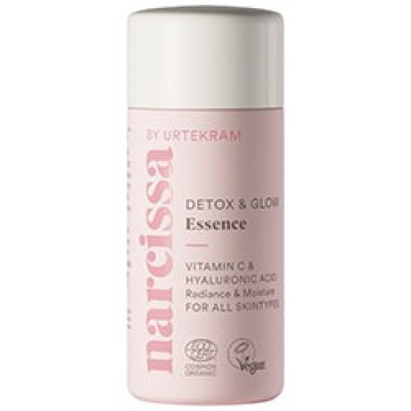 Лосьйон для обличчя Urtekram Narcissa органічна ессенсія Detox&Glow 100 мл (5701058011721)