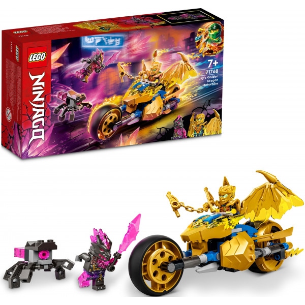 Конструктор LEGO Ninjago Мотоцикл золотого дракона Джея (71768)