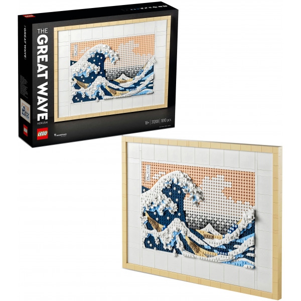 Конструктор LEGO ART Хокусай, «Велика хвиля» (31208)