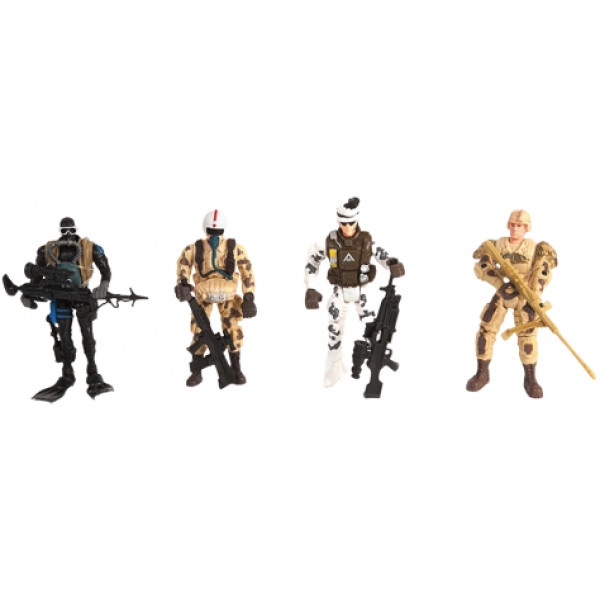 Ігрова фігурка солдатики Chap Mei "Солдати" SQUAD PATROL (545306)