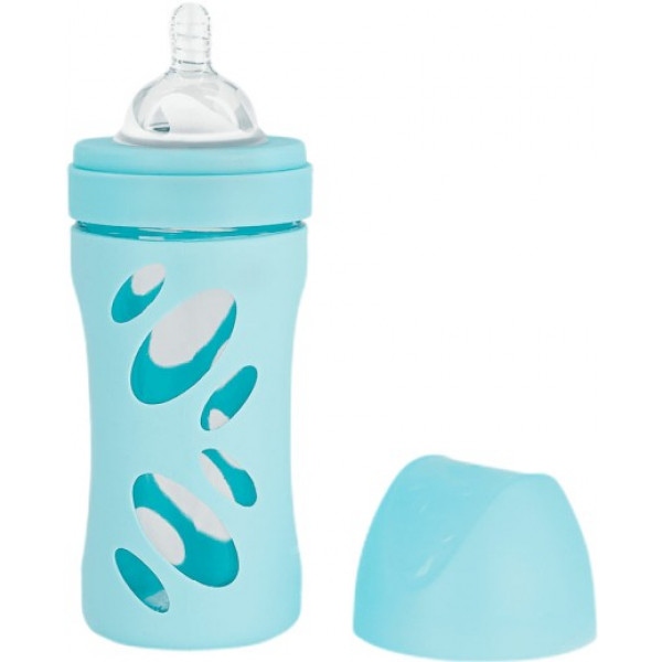 Пляшка для годування Twistshake антиколікова із силіконовою соскою 260 мл Pastel Blue (78583)