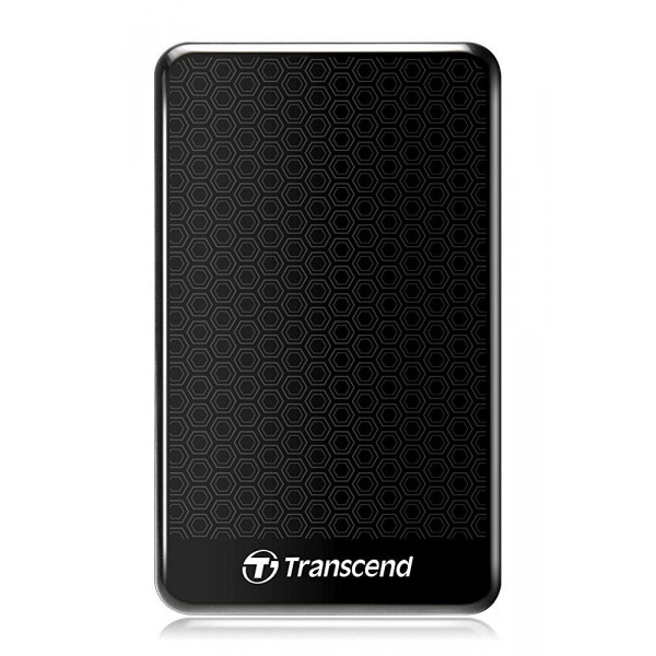 Жорсткий диск зовнішній дротовий Transcend 1TB TS1TSJ25A3K USB 3.0 Storejet 2.5'