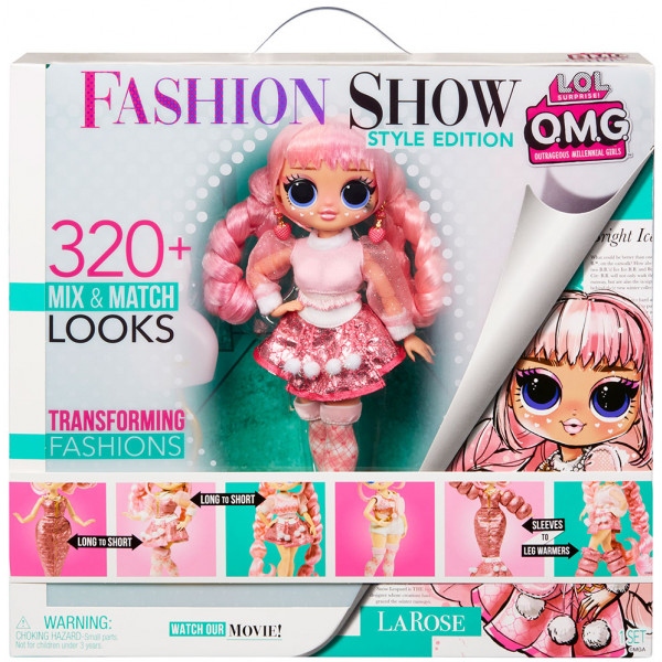 Колекційна лялька набір L.O.L. Surprise! "O.M.G. Fashion Show" – СТИЛЬНА ЛА РОУЗ (584322)