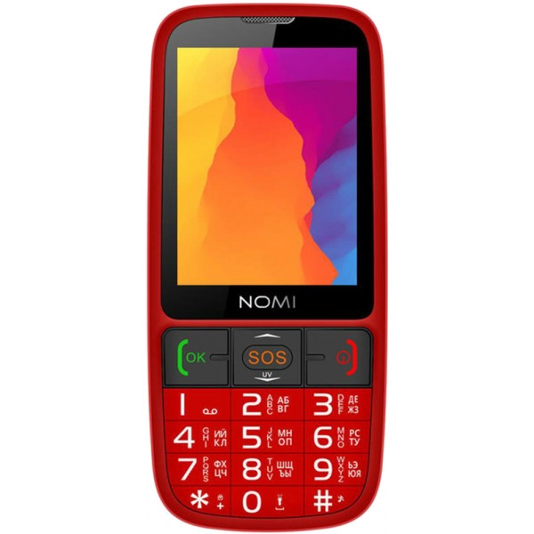 Мобільний телефон Nomi i281+ Red